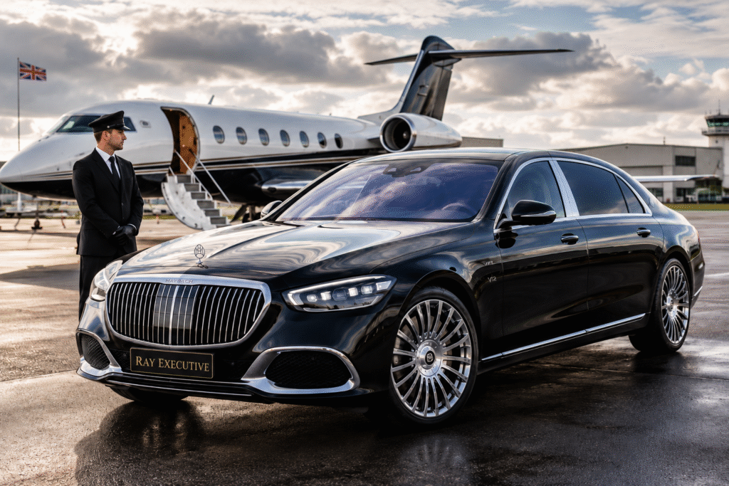 Private Jet Chauffeur and Close Protection UK | Ray Executive Cars